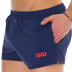 SKU Shorts De Bain-Short de Bain Sport Bleu Marine