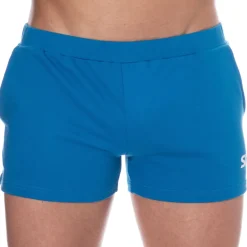 SKU Shorts / Caleçons|Shorts-Short de Sport Coton Bleu Roi