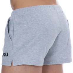 SKU Shorts / Caleçons|Shorts-Short de Sport Coton Gris Chiné
