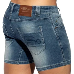 ES Collection Shorts-Short Denim Indigo