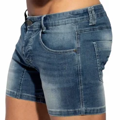 ES Collection Shorts-Short Denim Indigo