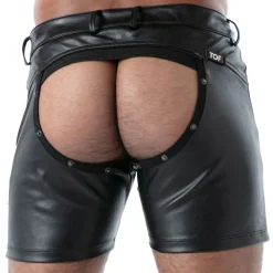 TOF Paris Tenues Sexy-Short Empty Bottom Kinky Noir