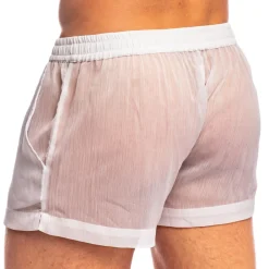 L'Homme invisible Shorts / Caleçons-Short Flowy Chantilly Blanc