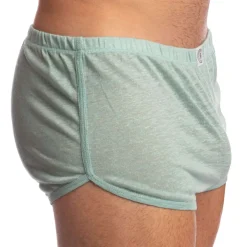 L'Homme invisible Shorts / Caleçons-Short Freedom Nieuport Lin Bleu Turquoise