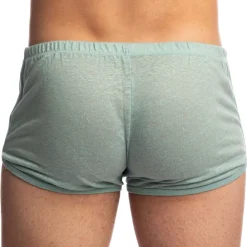 L'Homme invisible Shorts / Caleçons-Short Freedom Nieuport Lin Bleu Turquoise