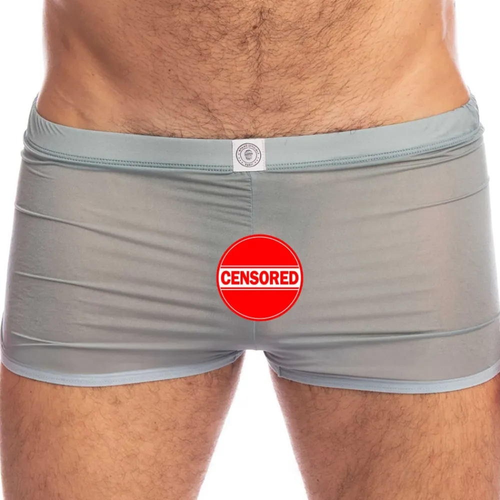 L'Homme invisible Shorts / Caleçons-Short Freedom Ocean Mist Bleu Gris