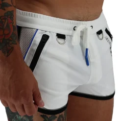 Breedwell Tenues Sexy|Shorts-Short Gymnetixxx Blanc