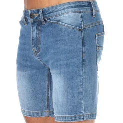SKU Jeans Fesses Rondes|Fesses Rondes-Short Jeans Original Super Push-Up Bleu Indigo