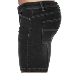 SKU Jeans Fesses Rondes|Fesses Rondes-Short Jeans Original Super Push-Up Noir