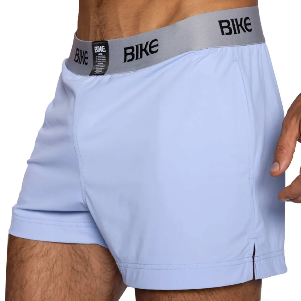 Bike Shorts-Short Jock Bleu Glacier