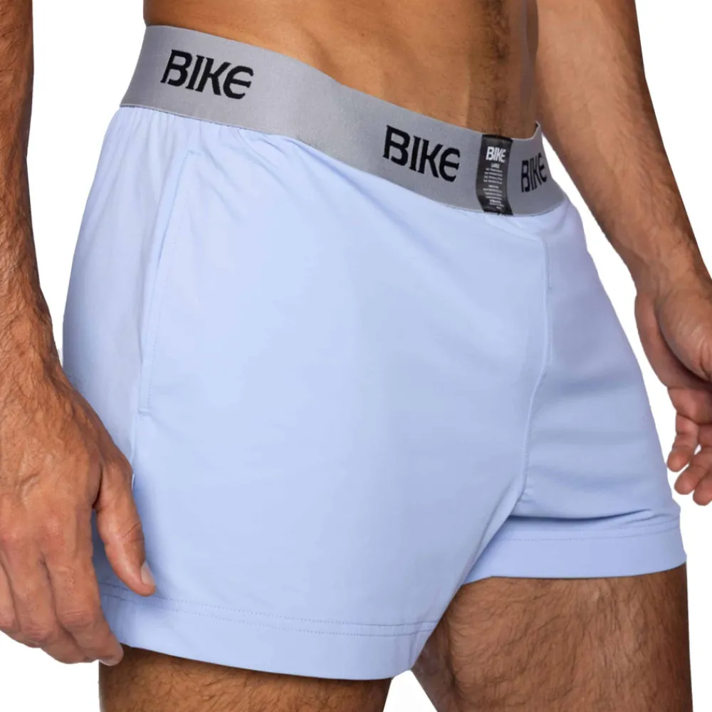 Bike Shorts-Short Jock Bleu Glacier