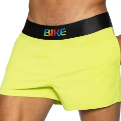 Bike Shorts-Short Jock Citron Vert