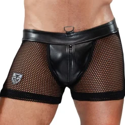 TOF Paris Boxers Sexy-Short Jock Spartacus Noir