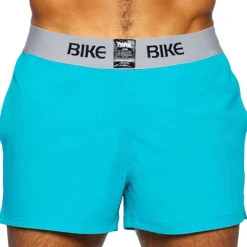 Bike Shorts-Short Jock Turquoise