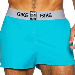 Bike Shorts-Short Jock Turquoise