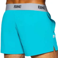Bike Shorts-Short Jock Turquoise