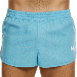 Modus Vivendi Shorts / Caleçons|Shorts-Short Jogging Lin Bleu Ciel