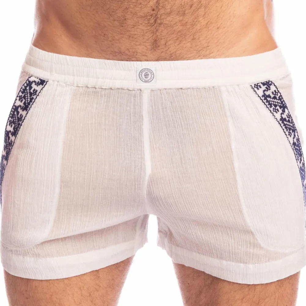 L'Homme invisible Shorts / Caleçons-Short Lounge Patmos Blanc Cassé