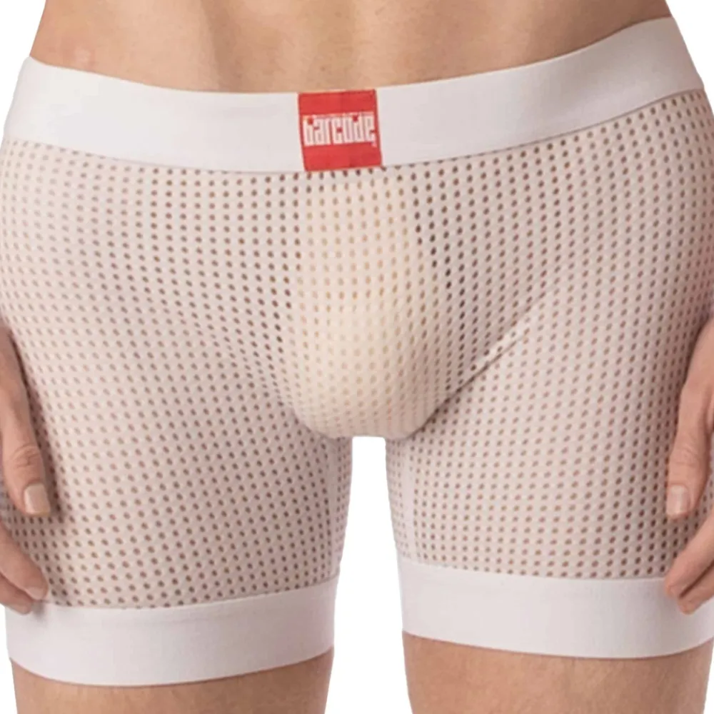 Barcode Shorts-Short Mesh Rupo Blanc