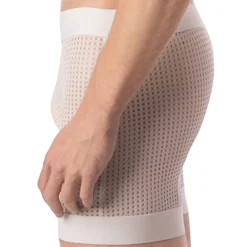 Barcode Shorts-Short Mesh Rupo Blanc