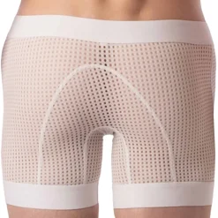 Barcode Shorts-Short Mesh Rupo Blanc