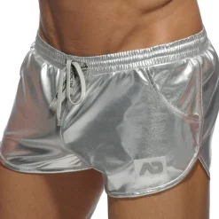 Addicted Shorts-Short Metallic Argent