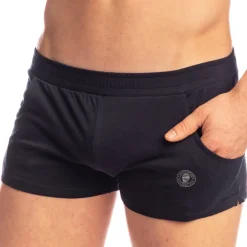 L'Homme invisible Shorts / Caleçons-Short Micro Lounge Party Bleu Marine