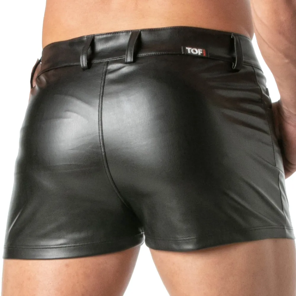 TOF Paris Tenues Sexy|Shorts-Short Mini Kinky Noir