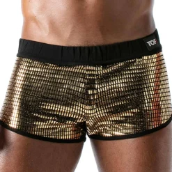 TOF Paris Tenues Sexy|Shorts-Short Mini Star Or