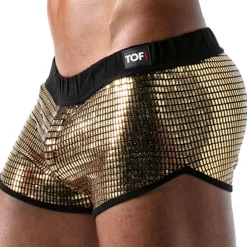 TOF Paris Tenues Sexy|Shorts-Short Mini Star Or