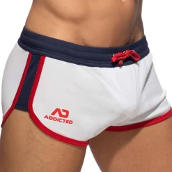 Addicted Shorts-Short Mix Microfibre Blanc