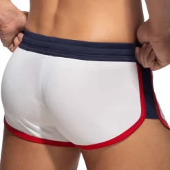 Addicted Shorts-Short Mix Microfibre Blanc