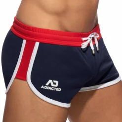 Addicted Shorts-Short Mix Microfibre Bleu Marine