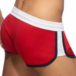 Addicted Shorts-Short Mix Microfibre Rouge