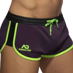 Addicted Shorts-Short Mix Microfibre Violet