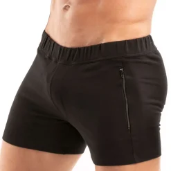 TOF Paris Shorts-Short Paris Zippé Noir