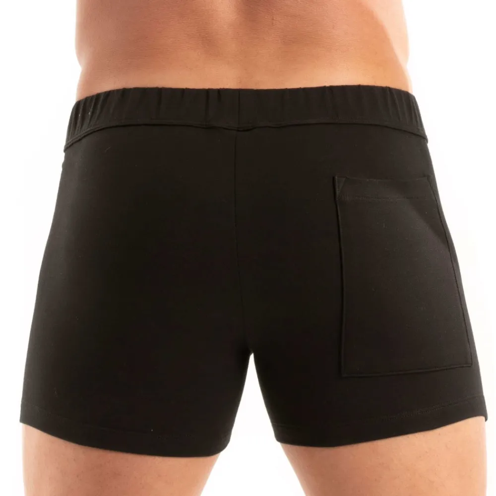 TOF Paris Shorts-Short Paris Zippé Noir