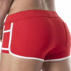 TOF Paris Shorts-Short Rétro Rouge
