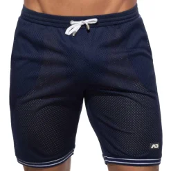 Addicted Shorts-Short Slam Mesh Bleu Marine