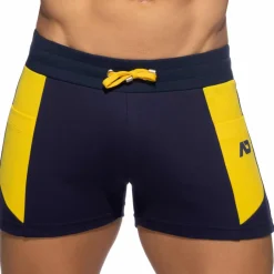 Addicted Shorts-Short Sport AD Coton Bleu Marine