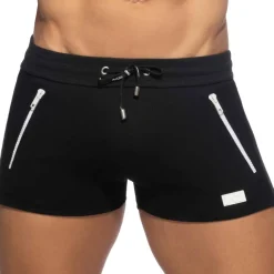 Addicted Shorts-Short Sport Double Zip Noir