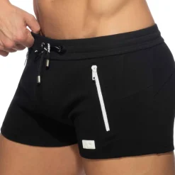 Addicted Shorts-Short Sport Double Zip Noir