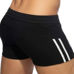 Addicted Shorts-Short Sport Double Zip Noir