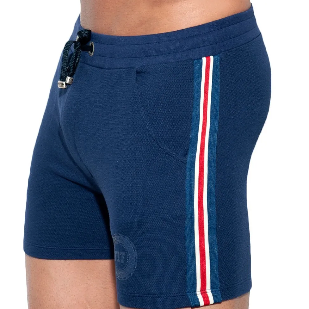 ES Collection Shorts-Short Sport FIT Tape Marine