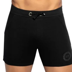 ES Collection Shorts-Short Sport FIT Tape Noir