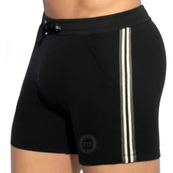 ES Collection Shorts-Short Sport FIT Tape Noir