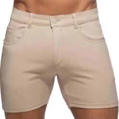Addicted Shorts-Short Svelte Coton Beige