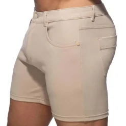 Addicted Shorts-Short Svelte Coton Beige