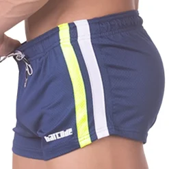 Barcode Shorts-Short Timur Bleu Marine