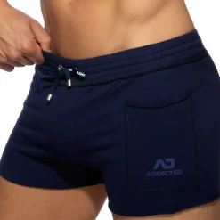 Addicted Shorts-Short Trendy Bleu Marine